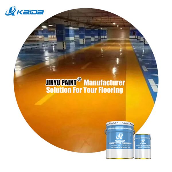 Solvent-based epoxy top coat